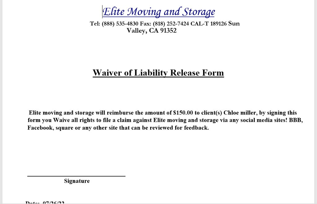 Photo by Chloe Miller of Elite Moving & Storage - Large